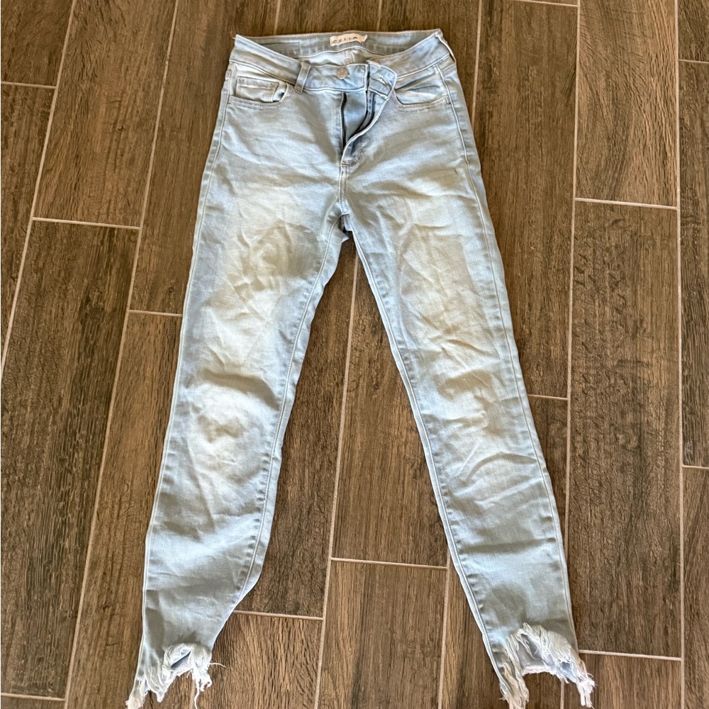 Cello Women's Light Blue Skinny Jeans